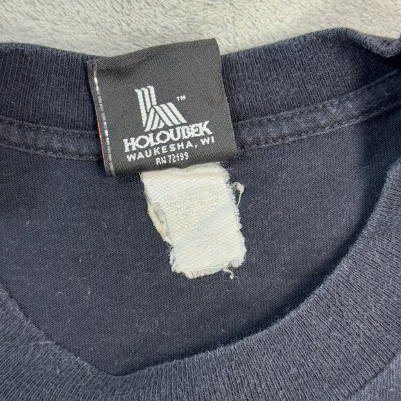 Y2K Harley-Davidson Flame Eagles Biker T-Shirt L Sweet Home Alabama Graphic - Picture 8 of 11